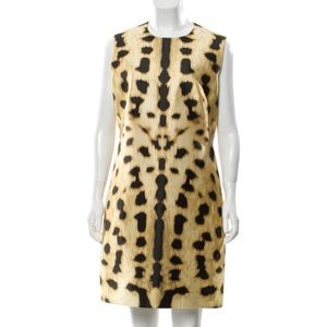 KAUFMANANFRANCO Wool & Silk blend printed dress